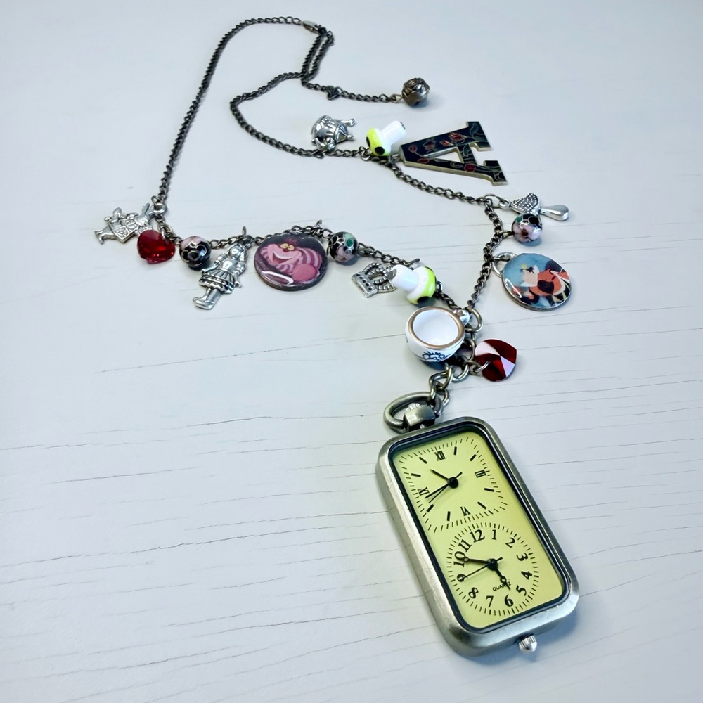 Alice In Wonderland Charm Necklace #64